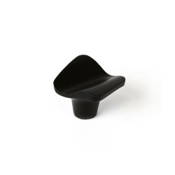 Pomo Rei 749 Nero Metallo 32 x 31 mm 4 Pezzi