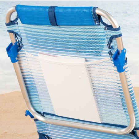 Sedia da Spiaggia Aktive 51 x 76 x 45 cm (2 Unità)
