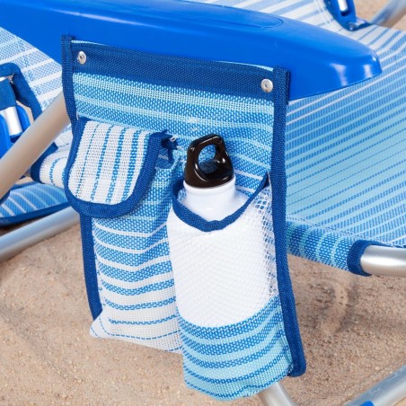 Sedia da Spiaggia Aktive 51 x 76 x 45 cm (2 Unità)