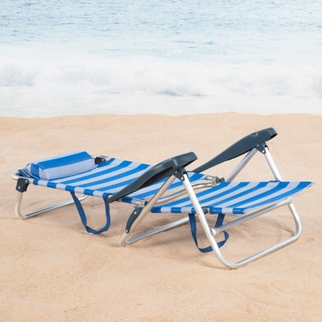 Sedia da Spiaggia Aktive 47 x 82 x 49 cm (2 Unità)