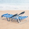 Sedia da Spiaggia Aktive 47 x 82 x 49 cm (2 Unità)