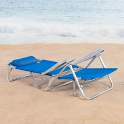 Sedia da Spiaggia Aktive 47 x 82 x 49 cm (2 Unità)