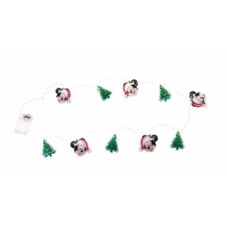 Ghirlanda di Luci LED Mickey Mouse Azzurro Rosso 165 cm