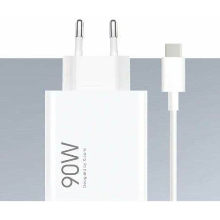 Caricabatterie da Parete + Cavo USB A con USB-C Xiaomi 90 W