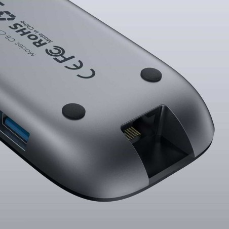 Hub USB Aukey CB-C71 Nero 100 W