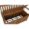 Panca Home ESPRIT Marrone Acacia Naturale 120 x 60 x 87 cm