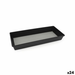 Contenitore per Sistemare Multiuso Confortime NON-SLIP 40 x 17 x 5 cm (24 Unità)