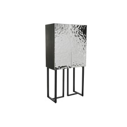 Credenza Home ESPRIT Argentato Metallo Acciaio 80 x 41 x 160 cm