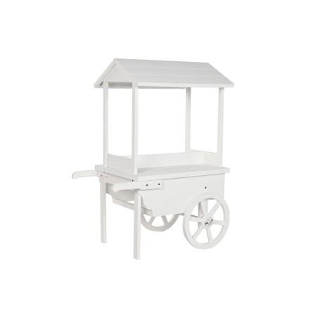 Carrello da Giardino Home ESPRIT Bianco 85 x 51 x 114 cm