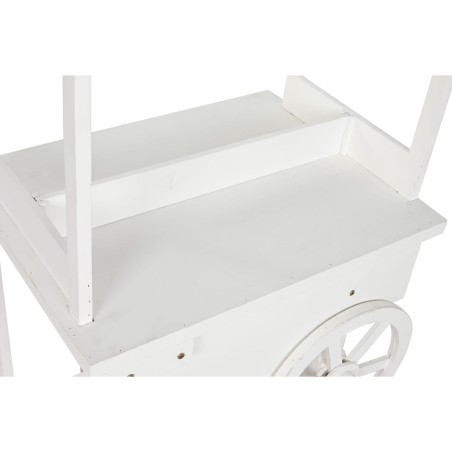 Carrello da Giardino Home ESPRIT Bianco 85 x 51 x 114 cm