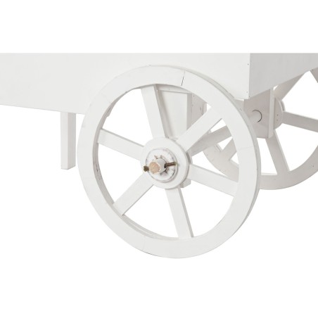 Carrello da Giardino Home ESPRIT Bianco 85 x 51 x 114 cm