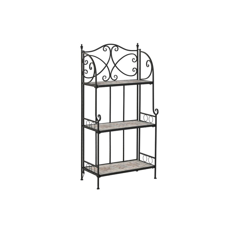 Scaffale Home ESPRIT Nero Multicolore Ceramica Forjare 3 Mensole 54 x 29 x 121 cm 58 x 31,5 x 117 cm Scaffale Home ESPRIT Nero Multicolore Ceramica Forjare 3 Mensole 54 x 29 x 121 cm 58 x 31,5 x 117 cm