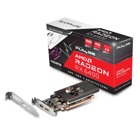 Scheda Grafica Sapphire 11315-01-20G Radeon RX 6400 4 GB GDDR6