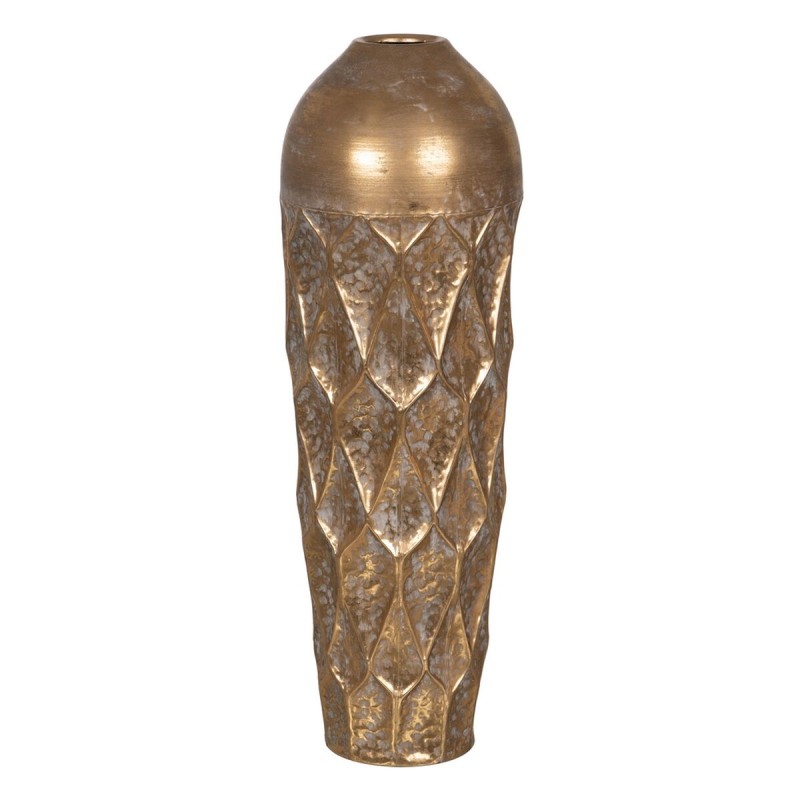 Vaso Dorato Ferro 25 x 25 x 75 cm Vaso Dorato Ferro 25 x 25 x 75 cm