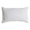 Cuscino DKD Home Decor Bianco Poliestere Floreale 60 x 10 x 40 cm