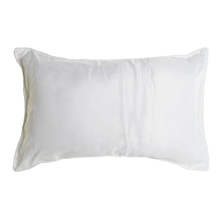 Cuscino DKD Home Decor Bianco Poliestere Floreale 60 x 10 x 40 cm