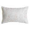 Cuscino DKD Home Decor Bianco Poliestere Floreale 60 x 10 x 40 cm