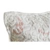 Cuscino DKD Home Decor Bianco Poliestere Floreale 60 x 10 x 40 cm