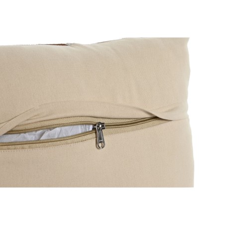Cuscino DKD Home Decor Marrone scuro Cammello Coloniale 40 x 10 x 40 cm