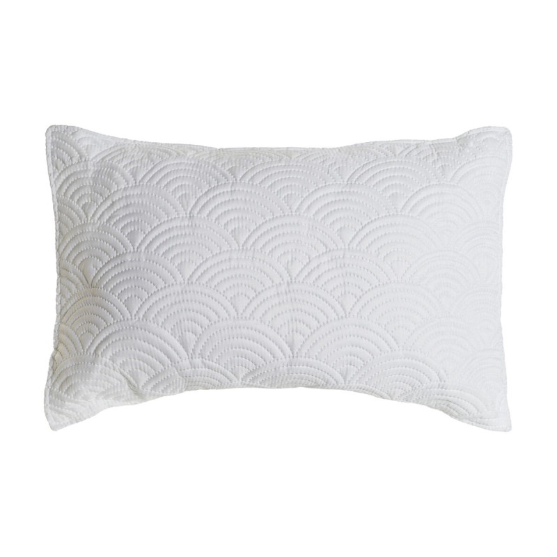 Cuscino DKD Home Decor Bianco Poliestere 60 x 10 x 40 cm Cuscino DKD Home Decor Bianco Poliestere 60 x 10 x 40 cm
