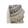 Cuscino Home ESPRIT Bianco Nero Boho 45 x 8 x 45 cm