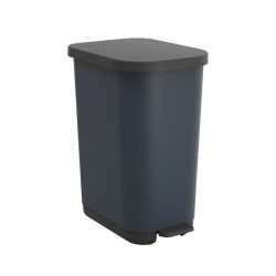 Secchio della spazzatura Rotho Ribo Blue Azzurro Plastica 35 L