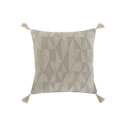 Cuscino Home ESPRIT Naturale Boho 45 x 8 x 45 cm