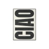 Quadro Home ESPRIT Ciao Bianco Nero Moderno 103 x 4,5 x 143 cm 103 x 4 x 143 cm