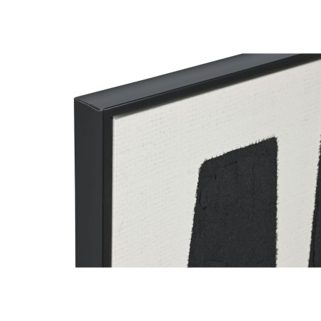 Quadro Home ESPRIT Amor! Bianco Nero Moderno 103 x 4,5 x 143 cm