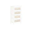 Cassettiera Home ESPRIT Bianco Cottage Decapaggio 40 x 29 x 73 cm