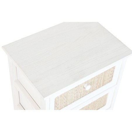 Cassettiera Home ESPRIT Bianco Cottage Decapaggio 40 x 29 x 73 cm