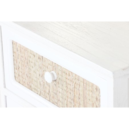 Cassettiera Home ESPRIT Bianco Cottage Decapaggio 40 x 29 x 73 cm