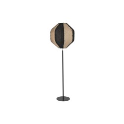 Lampada da Terra Home ESPRIT Nero Bicolore 25 W 230 V 50 x 50 x 165 cm