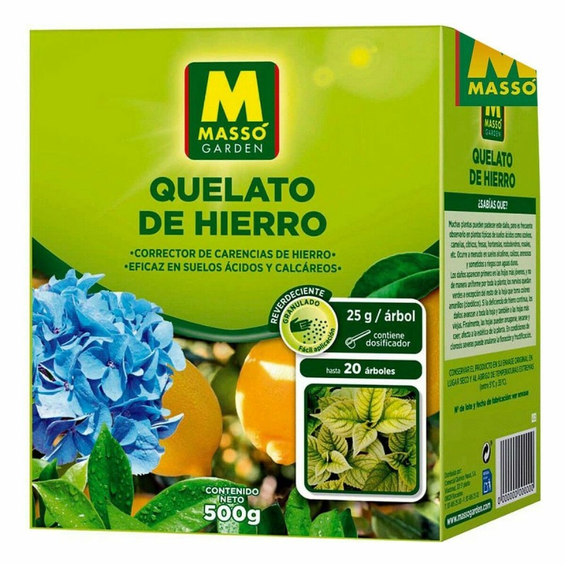Fertilizzante per piante Massó Quelato 500 g Granuli Fertilizzante per piante Massó Quelato 500 g Granuli