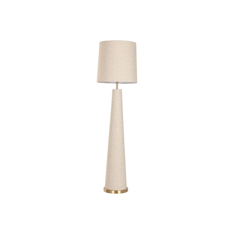 Lampada da Terra Home ESPRIT Beige Dorato 50 W 220 V 40 x 40 x 149 cm Lampada da Terra Home ESPRIT Beige Dorato 50 W 220 V 40 x 40 x 149 cm