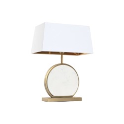 Lampada da tavolo Home ESPRIT Bianco Dorato 50 W 220 V