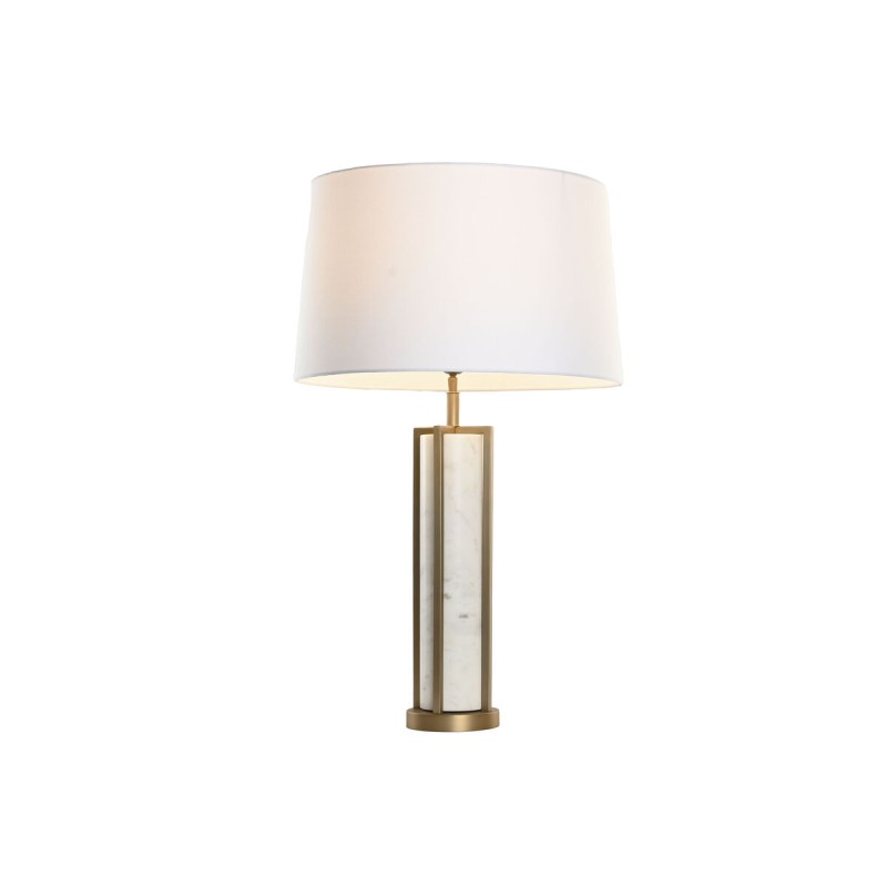 Lampada da tavolo Home ESPRIT Bianco Beige Dorato 50 W 220 V Lampada da tavolo Home ESPRIT Bianco Beige Dorato 50 W 220 V