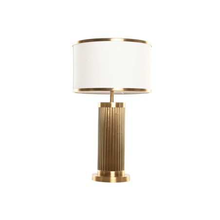Lampada da tavolo Home ESPRIT Bianco Dorato 50 W 220 V