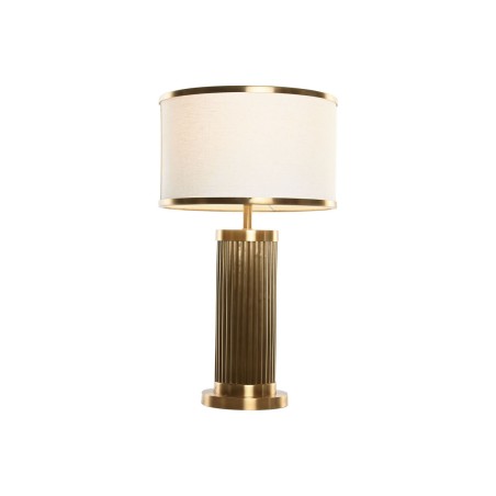 Lampada da tavolo Home ESPRIT Bianco Dorato 50 W 220 V
