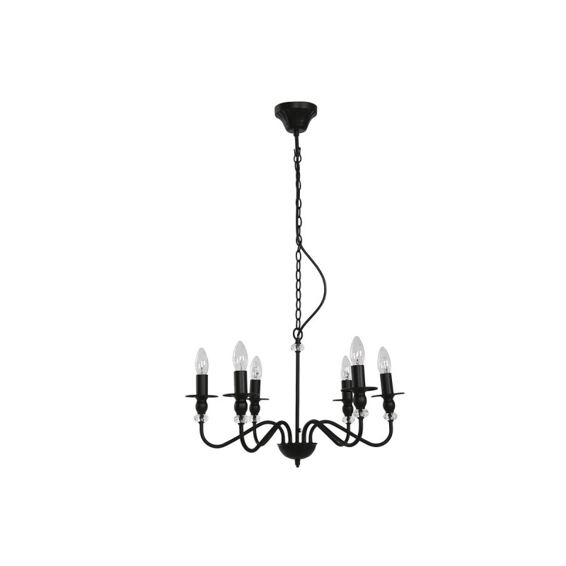 Lampadario Home ESPRIT Nero Metallo 25 W 54 x 54 x 46 cm Lampadario Home ESPRIT Nero Metallo 25 W 54 x 54 x 46 cm