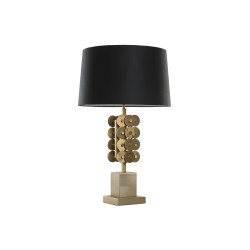 Lampada da tavolo Home ESPRIT Nero Dorato 50 W 220 V