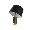 Lampada da tavolo Home ESPRIT Nero Dorato 50 W 220 V