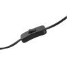 Lampada da tavolo Home ESPRIT Nero Dorato 50 W 220 V
