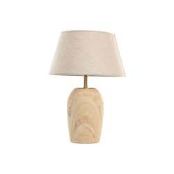 Lampada da tavolo Home ESPRIT Beige Dorato Naturale 50 W 220 V