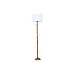 Lampada da Terra Home ESPRIT Beige Marrone scuro 60 W 220 V 35 x 35 x 156 cm