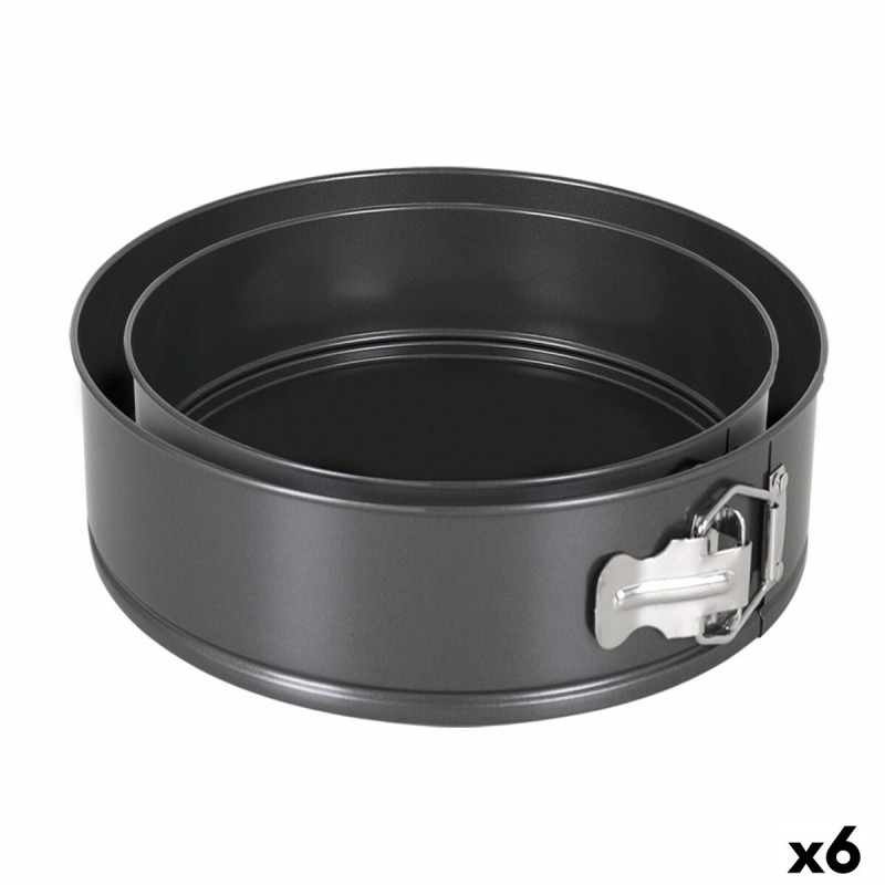 Stampo Removibile Quttin Nero 20 x 6,8+24 x 7 cm 2 Pezzi (6 Unità) Stampo Removibile Quttin Nero 20 x 6,8+24 x 7 cm 2 Pezzi (6 Unità)