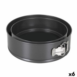 Stampo Removibile Quttin Nero 24 x 7+28 x 6,8 cm 2 Pezzi (6 Unità)