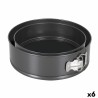 Stampo Removibile Quttin Nero 24 x 7+28 x 6,8 cm 2 Pezzi (6 Unità)