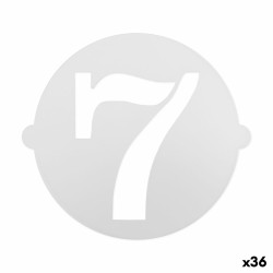 Modello per torta Algon 25 cm Numeri 7 (36 Unità)