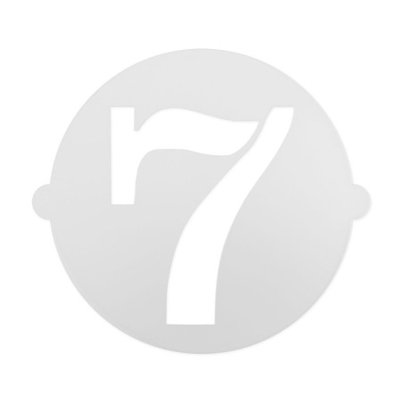 Modello per torta Algon Numeri 7 36 Unità